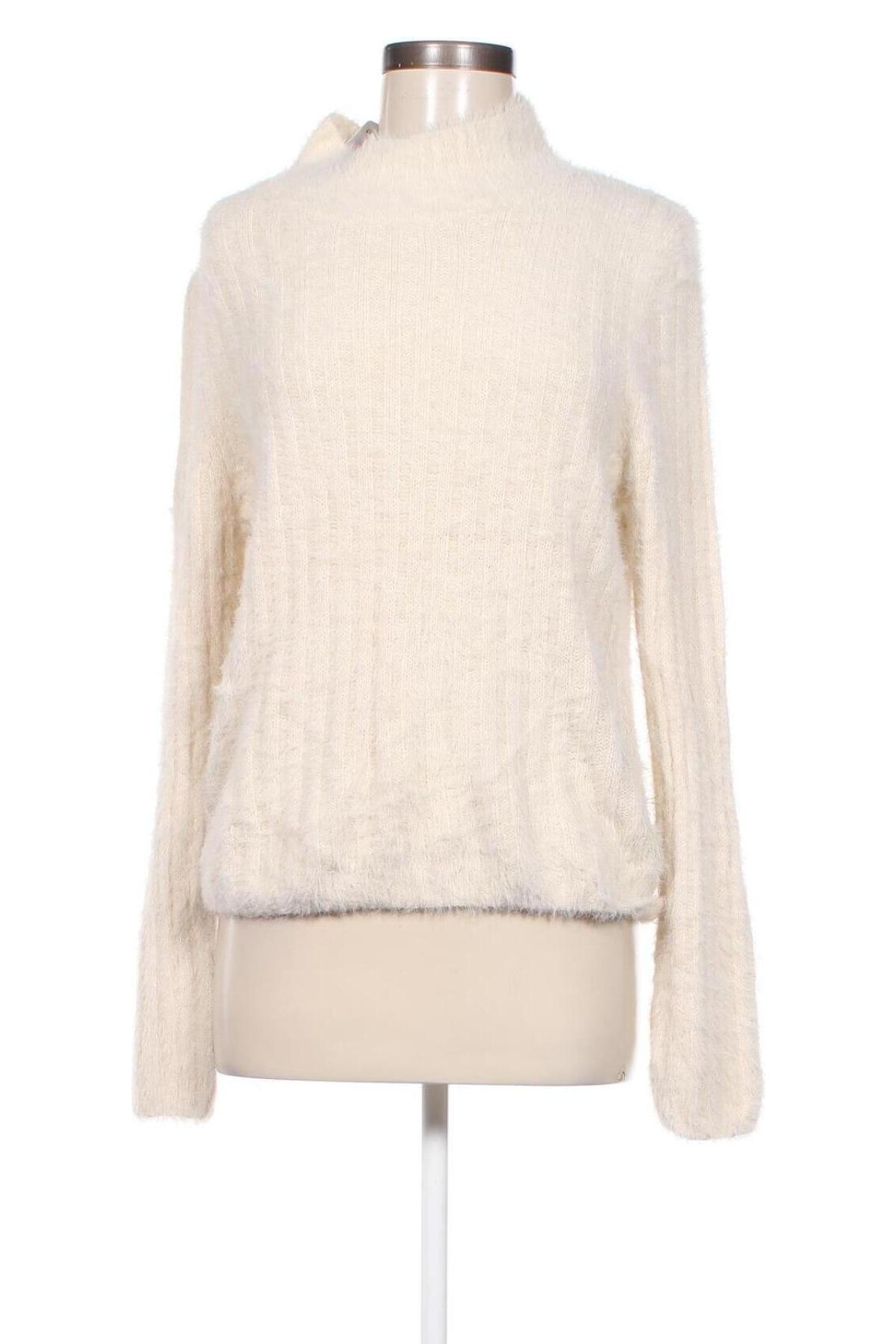Дамски пуловер, Размер M, Цвят Екрю, Цена 11,60 лв.