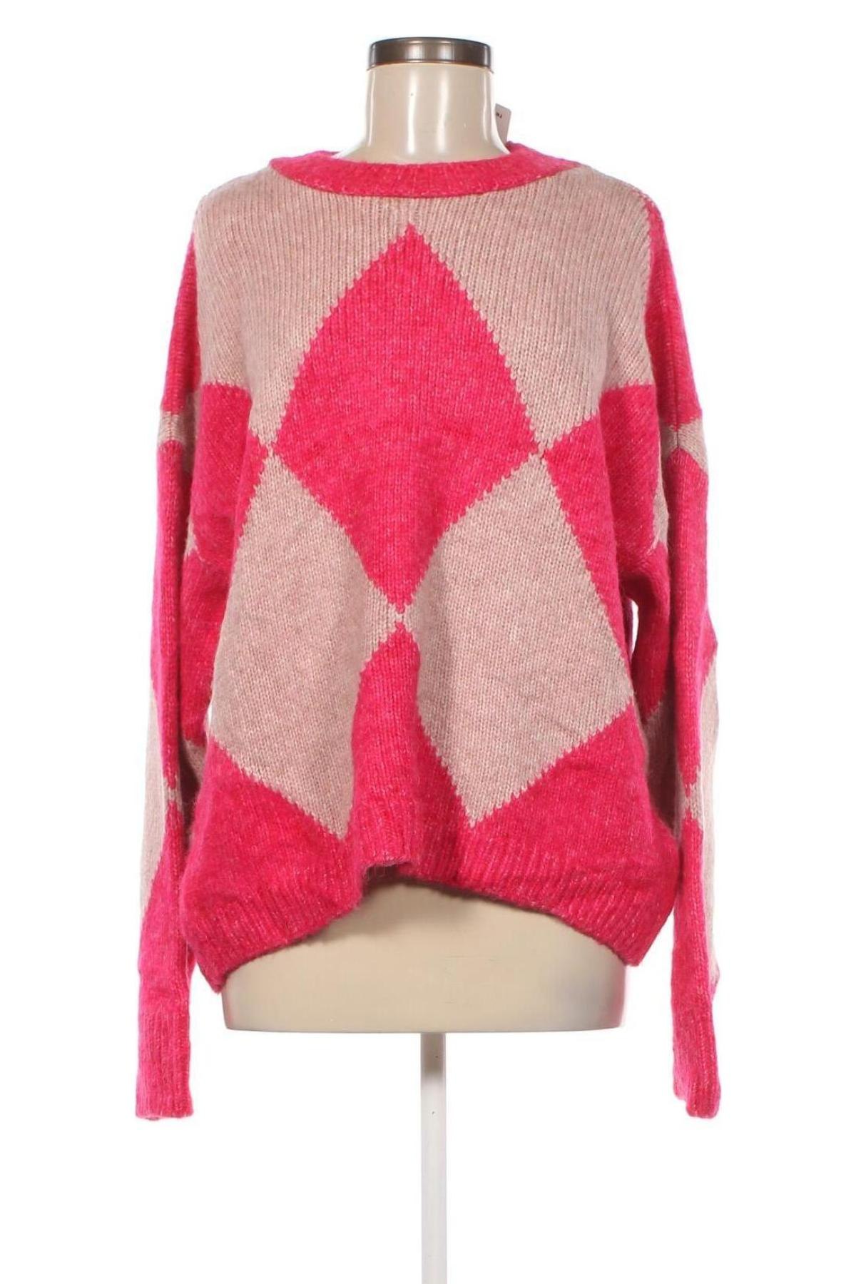 Дамски пуловер, Размер L, Цвят Червен, Цена 11,60 лв.