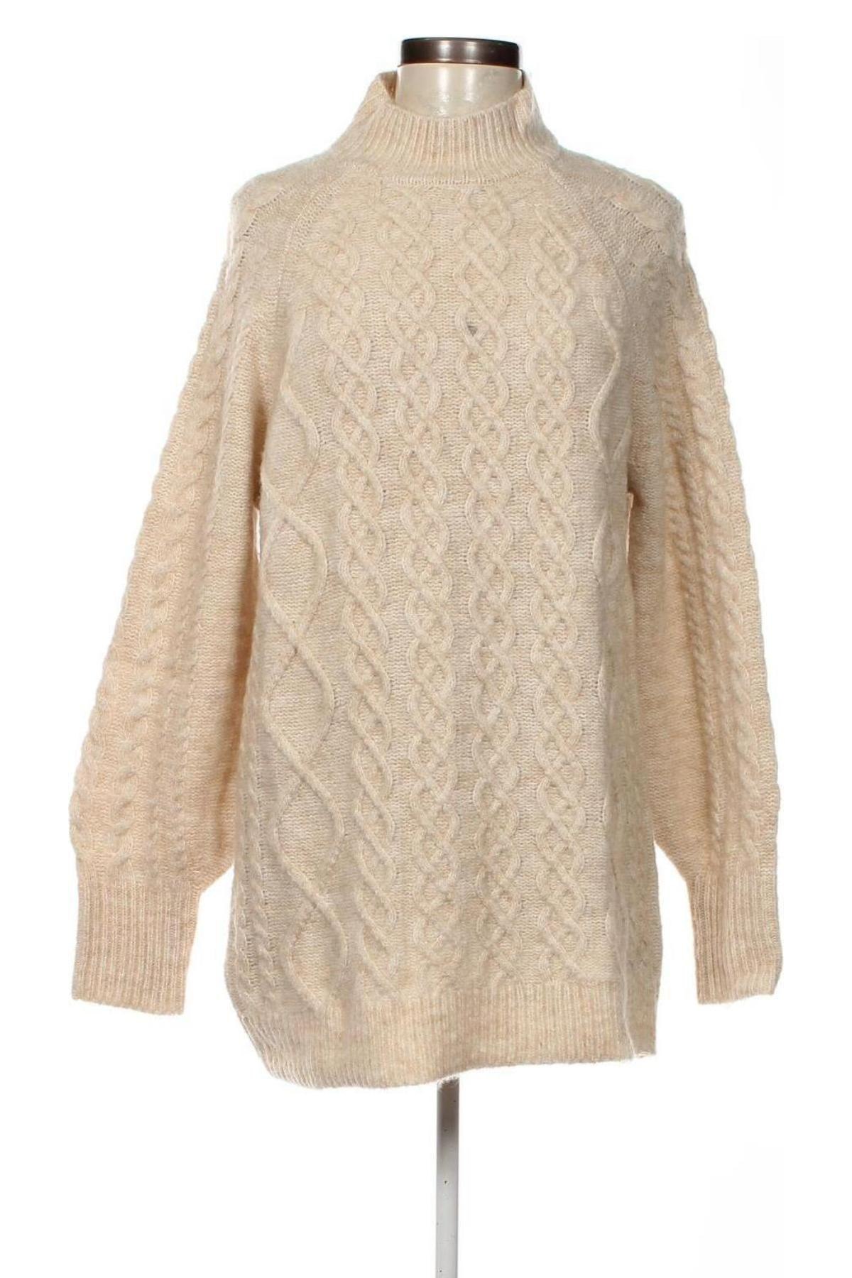 Дамски пуловер About You, Размер S, Цвят Бежов, Цена 29,76 лв.