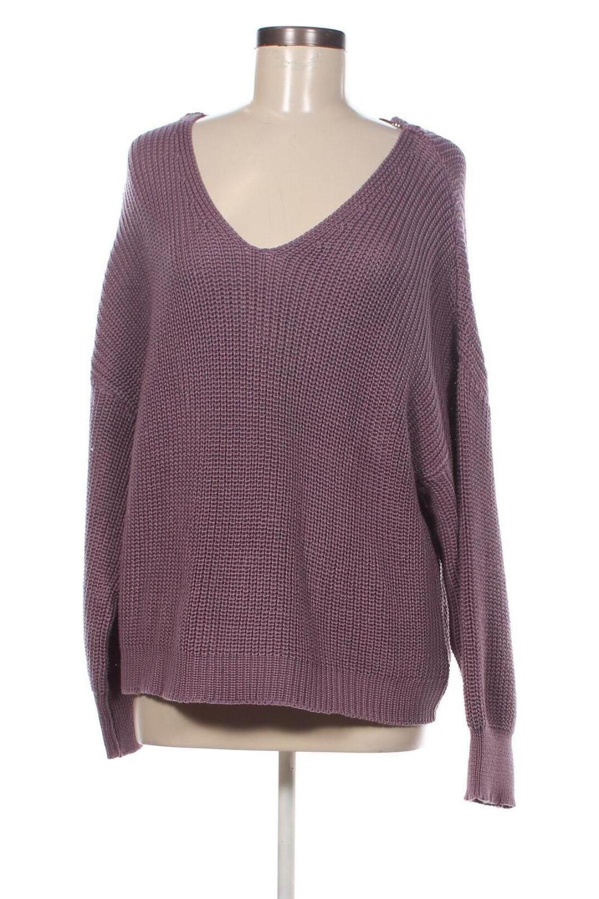 Damenpullover About You, Größe M, Farbe Lila, Preis € 11,49