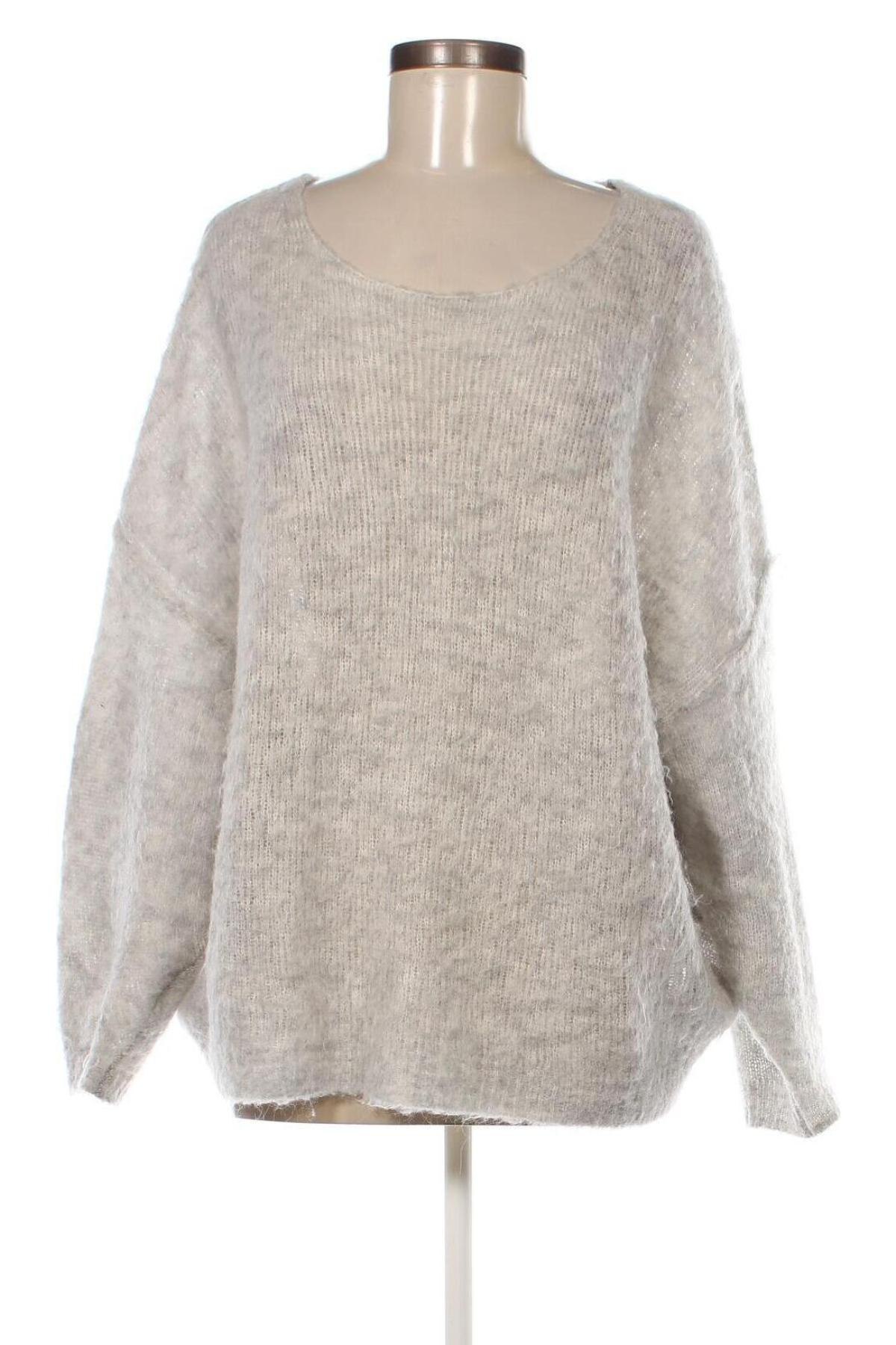 Damenpullover American Vintage, Größe L, Farbe Grau, Preis € 43,30