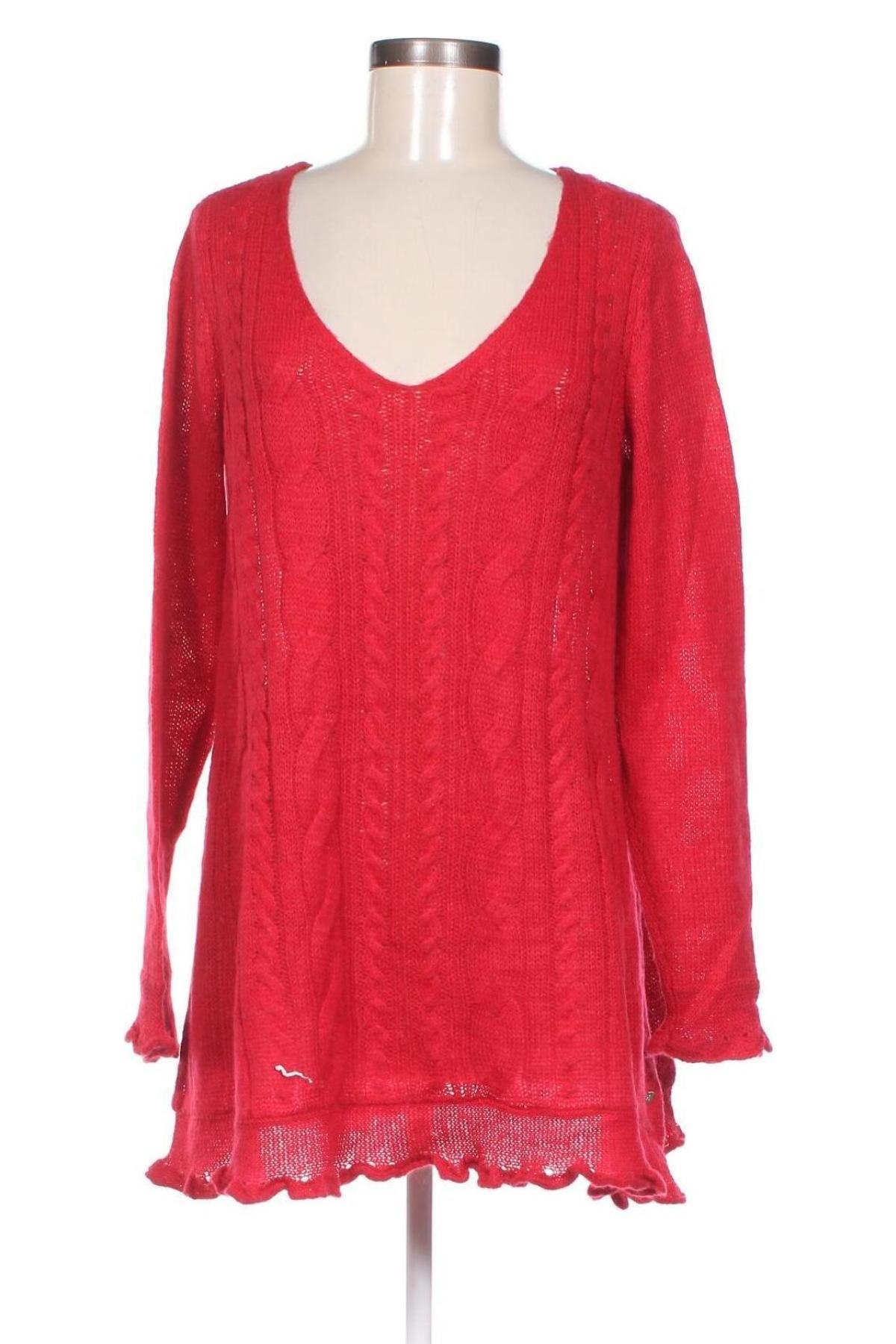 Damenpullover Amy Vermont, Größe M, Farbe Rot, Preis 12,27 €