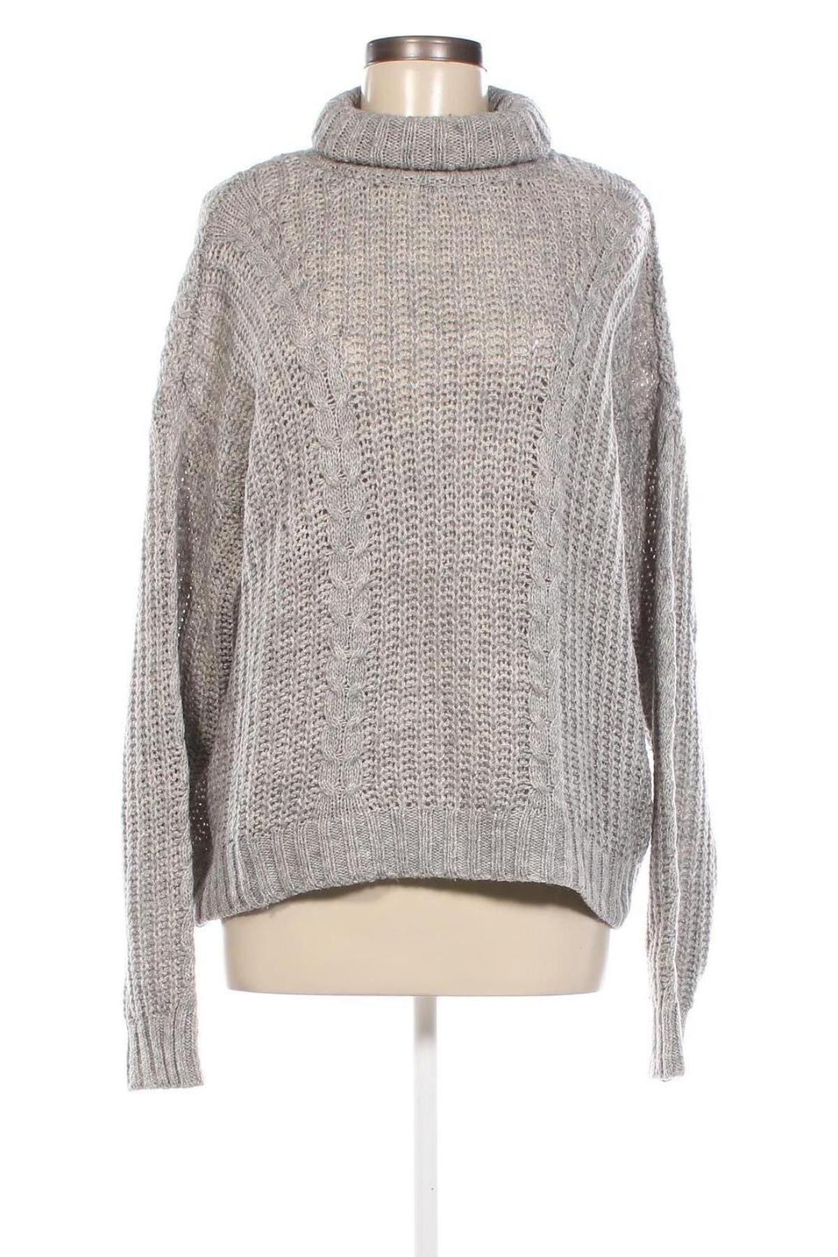 Дамски пуловер Aware by Vero Moda, Размер S, Цвят Сив, Цена 11,61 лв.