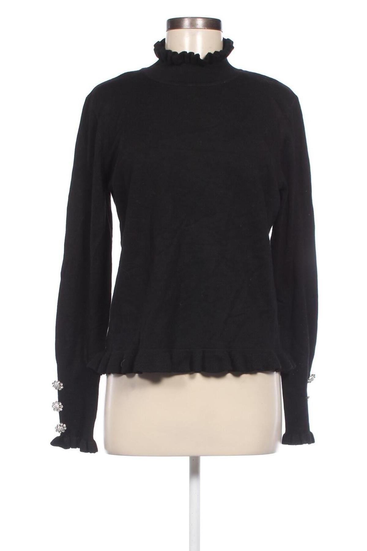 Дамски пуловер Bel&Bo, Размер L, Цвят Черен, Цена 11,60 лв.