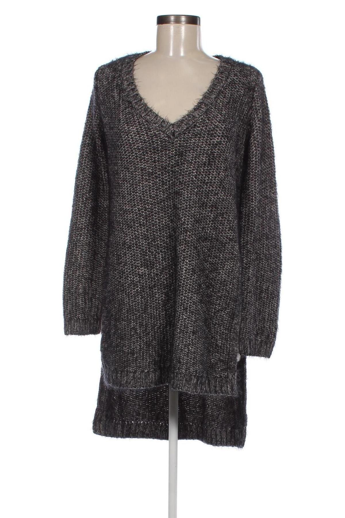 Дамски пуловер Bershka, Размер M, Цвят Сив, Цена 11,60 лв.