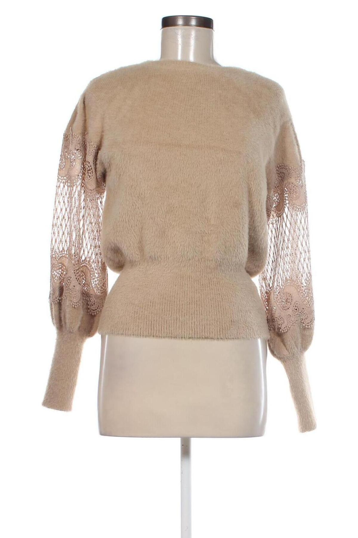 Damenpullover Bluoltre, Größe M, Farbe Beige, Preis € 4,44