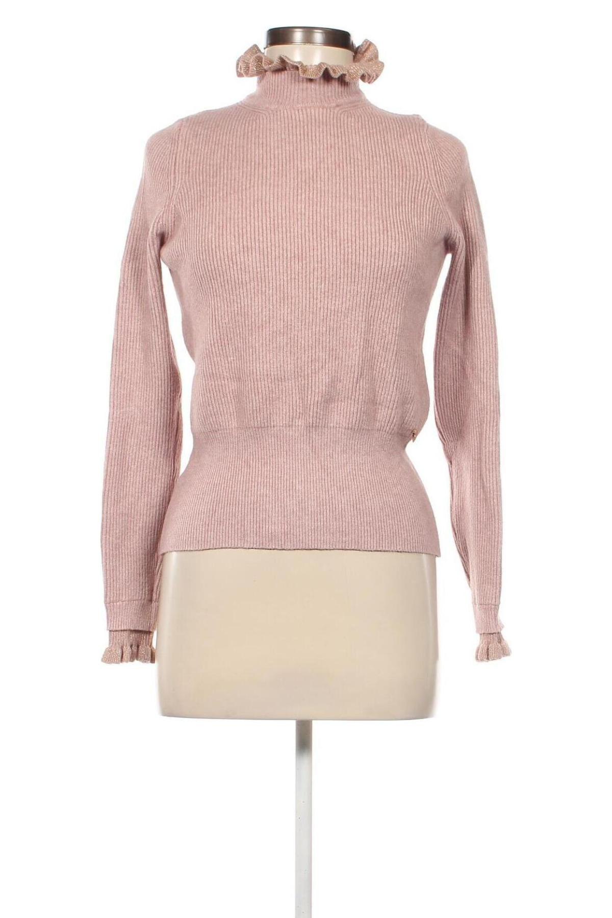 Дамски пуловер Bluoltre, Размер M, Цвят Розов, Цена 11,60 лв.