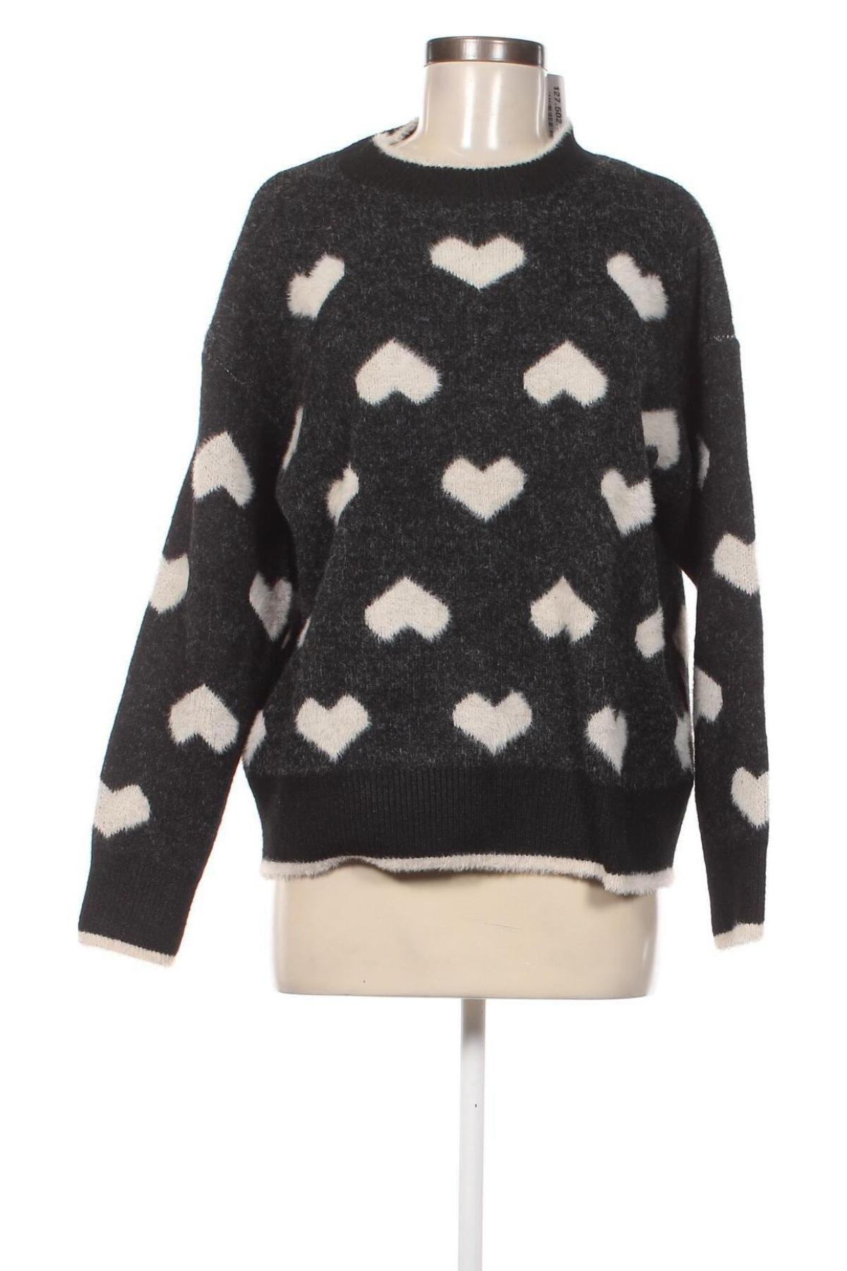 Γυναικείο πουλόβερ Bluoltre, Μέγεθος M, Χρώμα Μαύρο, Τιμή 7,18 €