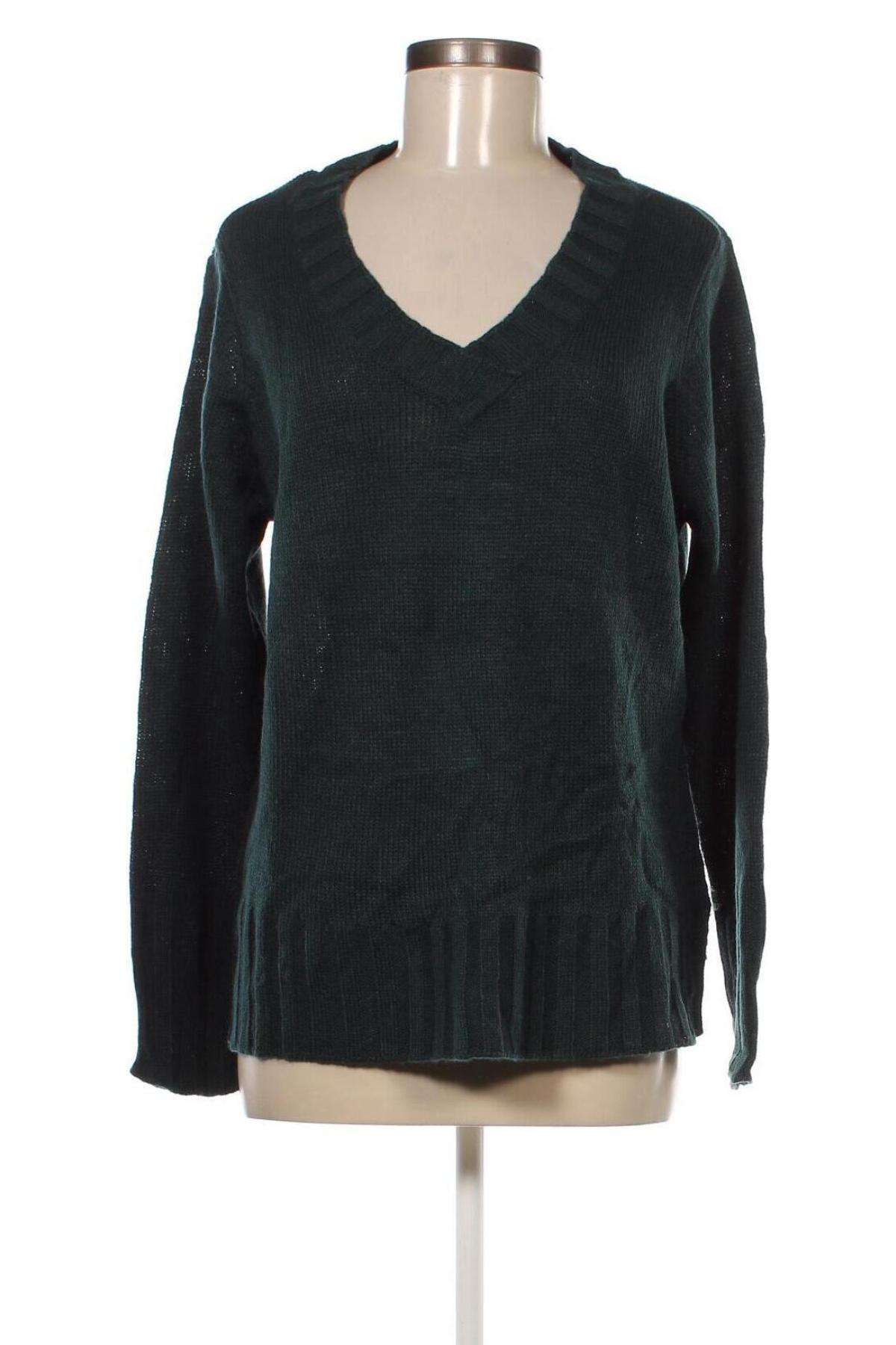 Γυναικείο πουλόβερ Bpc Bonprix Collection, Μέγεθος XL, Χρώμα Πράσινο, Τιμή 8,97 €