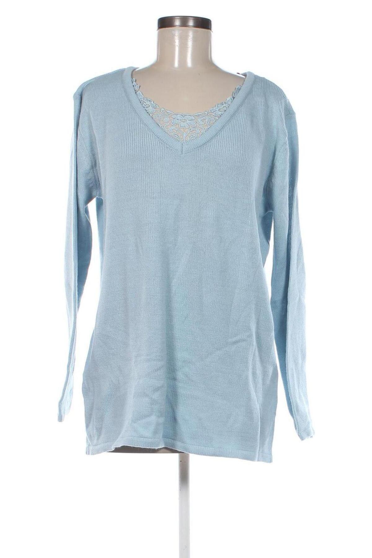 Γυναικείο πουλόβερ Bpc Bonprix Collection, Μέγεθος L, Χρώμα Μπλέ, Τιμή 7,71 €