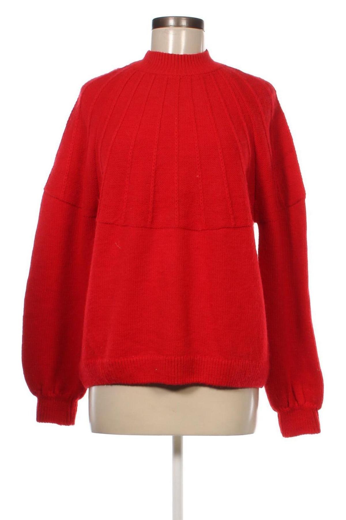 Damenpullover C&A, Größe M, Farbe Rot, Preis 7,49 €