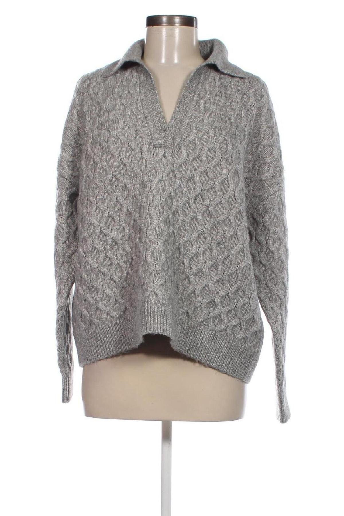 Γυναικείο πουλόβερ C&A, Μέγεθος L, Χρώμα Γκρί, Τιμή 11,38 €