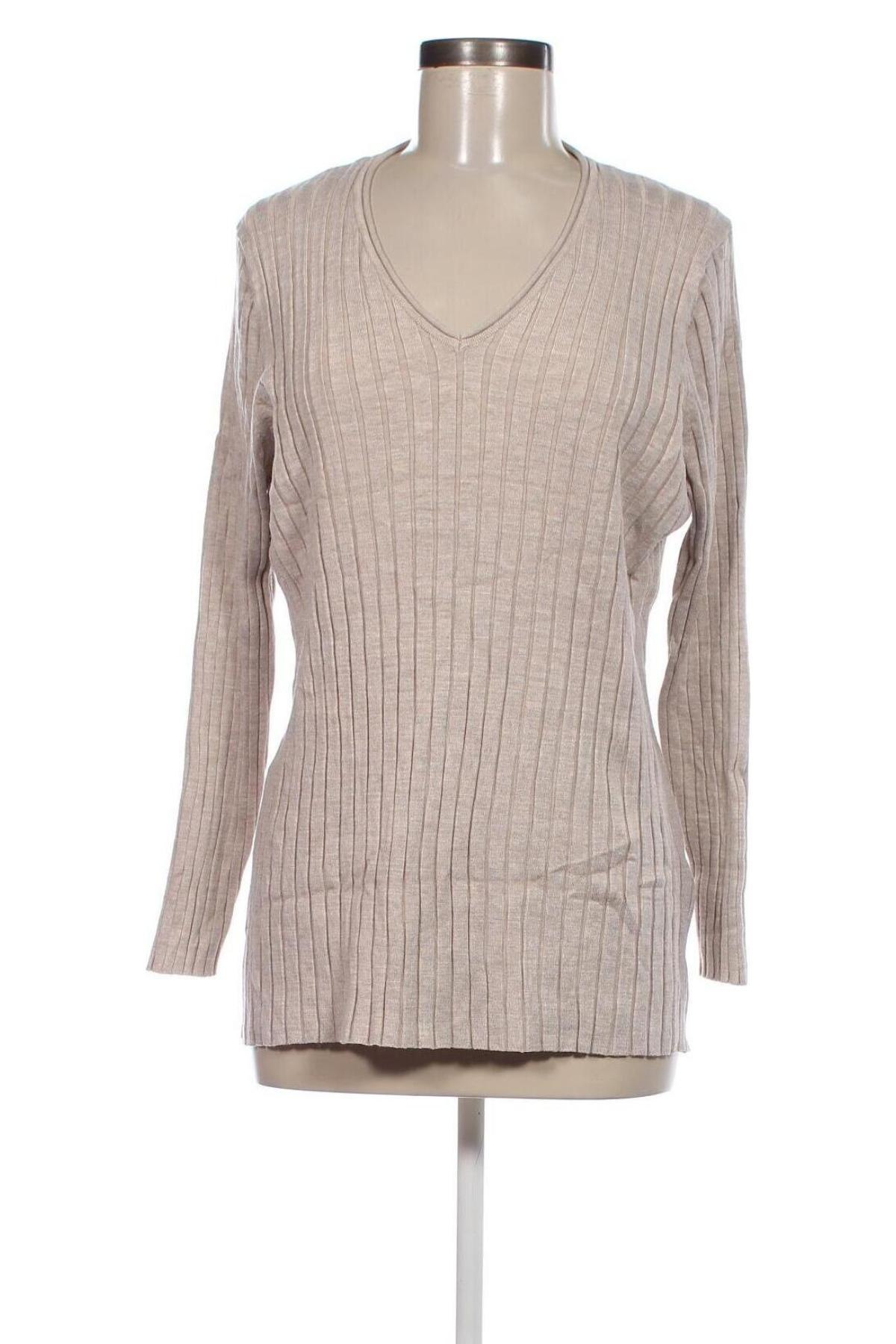 Γυναικείο πουλόβερ C&A, Μέγεθος XL, Χρώμα  Μπέζ, Τιμή 9,51 €