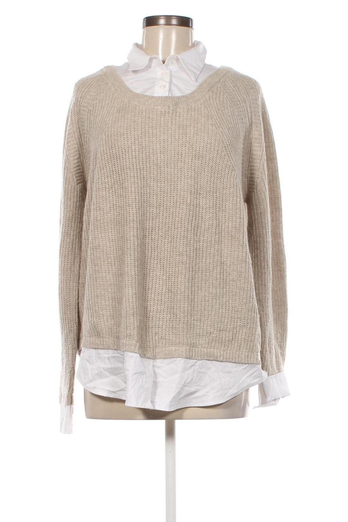 Damenpullover C&A, Größe M, Farbe Beige, Preis 7,49 €