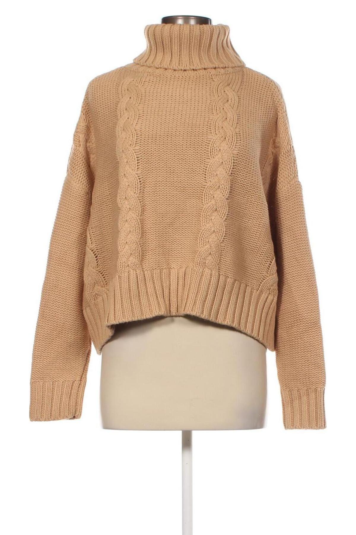 Damenpullover Calvin Klein Jeans, Größe M, Farbe Beige, Preis 30,97 €