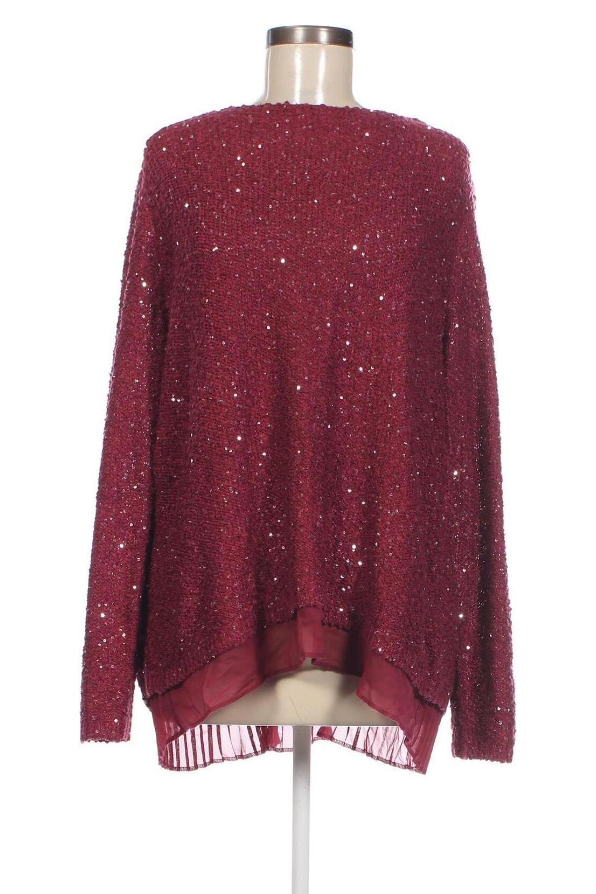 Γυναικείο πουλόβερ Canda, Μέγεθος L, Χρώμα Κόκκινο, Τιμή 7,71 €
