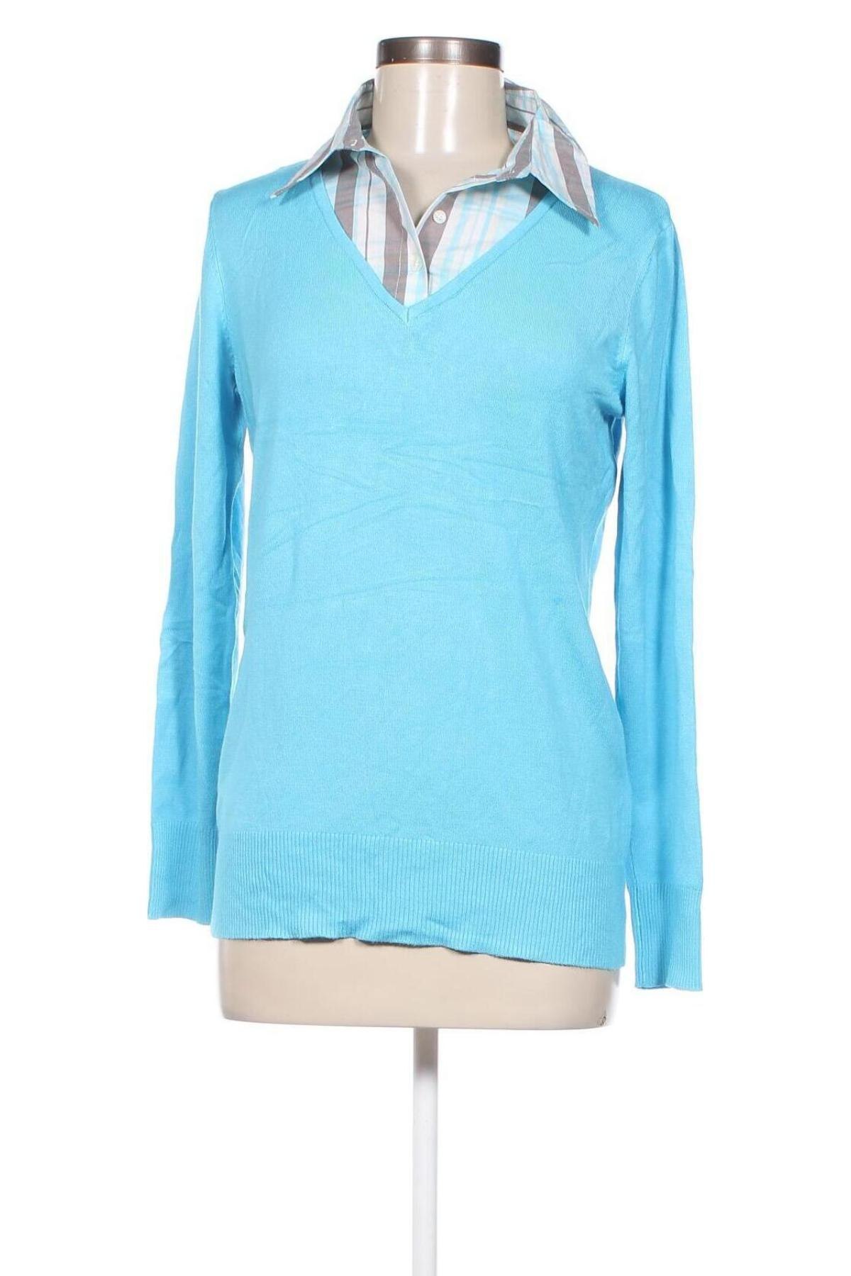 Γυναικείο πουλόβερ Cecilia Classics, Μέγεθος M, Χρώμα Μπλέ, Τιμή 7,71 €