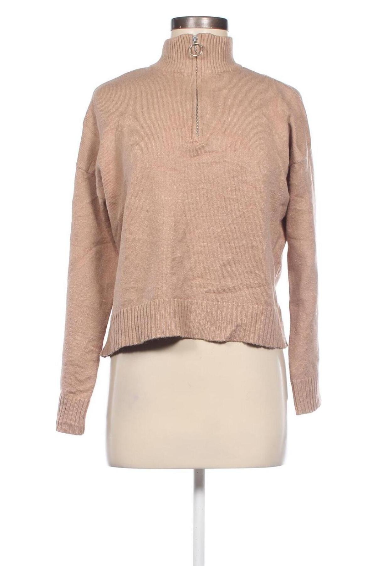 Damenpullover Clockhouse, Größe M, Farbe Beige, Preis 12,49 €