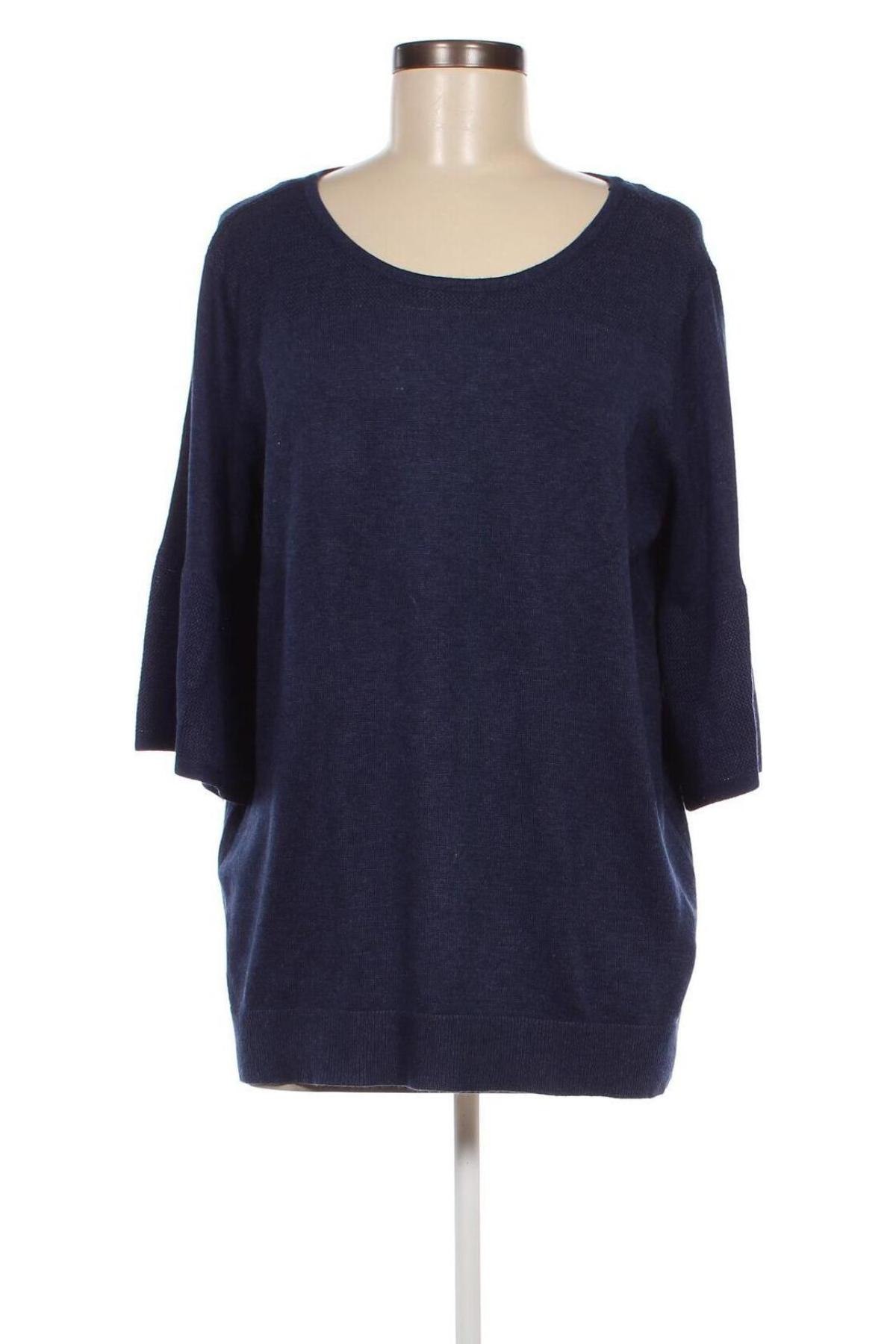 Γυναικείο πουλόβερ Clothing & Co, Μέγεθος XL, Χρώμα Μπλέ, Τιμή 9,30 €