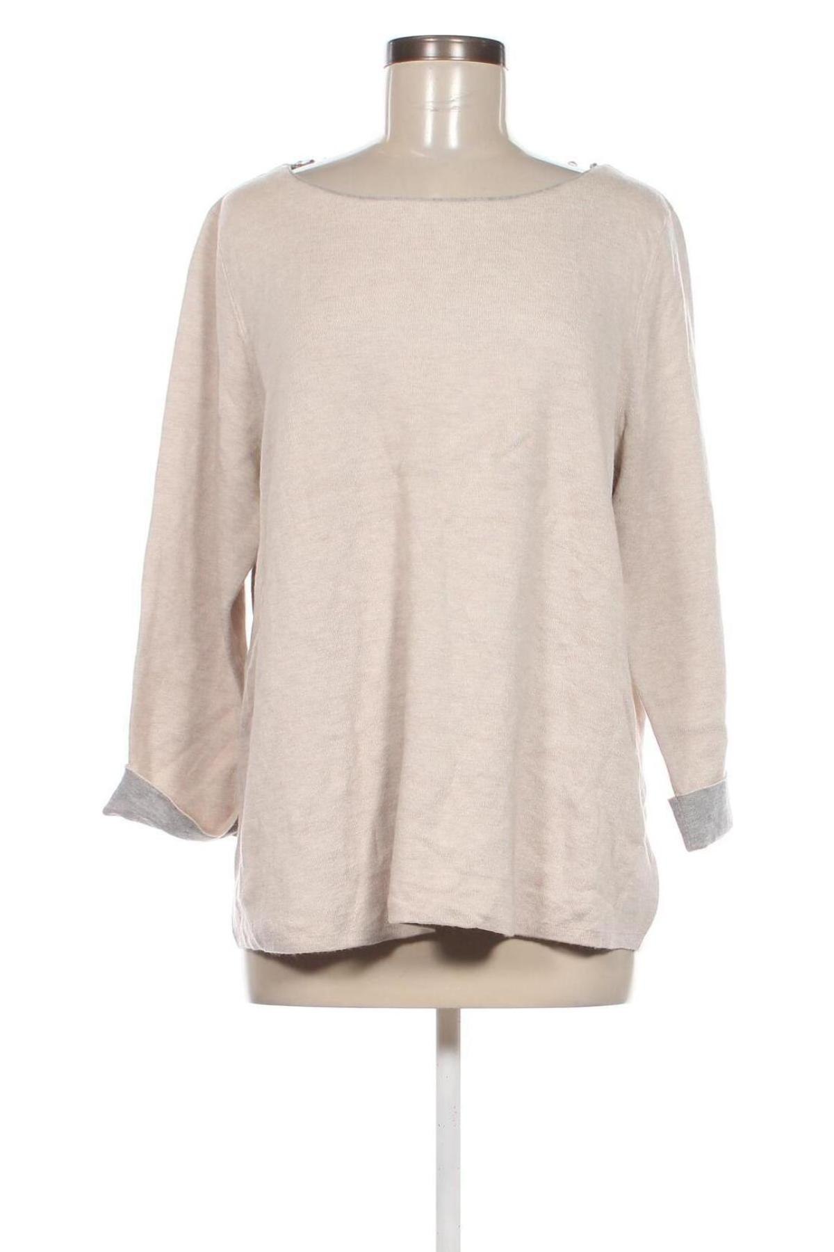 Damenpullover Comma,, Größe XL, Farbe Beige, Preis 43,14 €