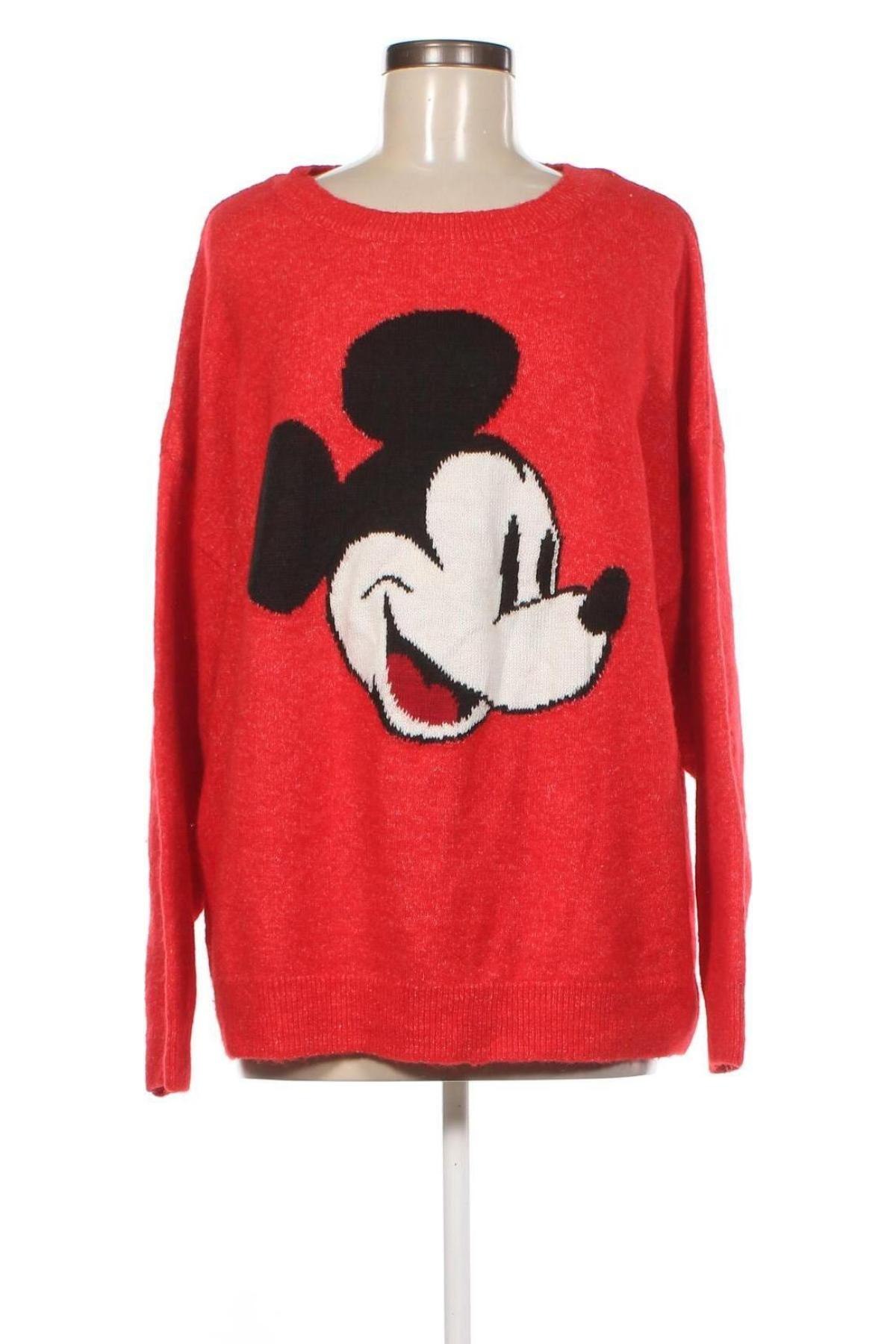 Női pulóver Disney, Méret XXL, Szín Piros, Ár 3 679 Ft