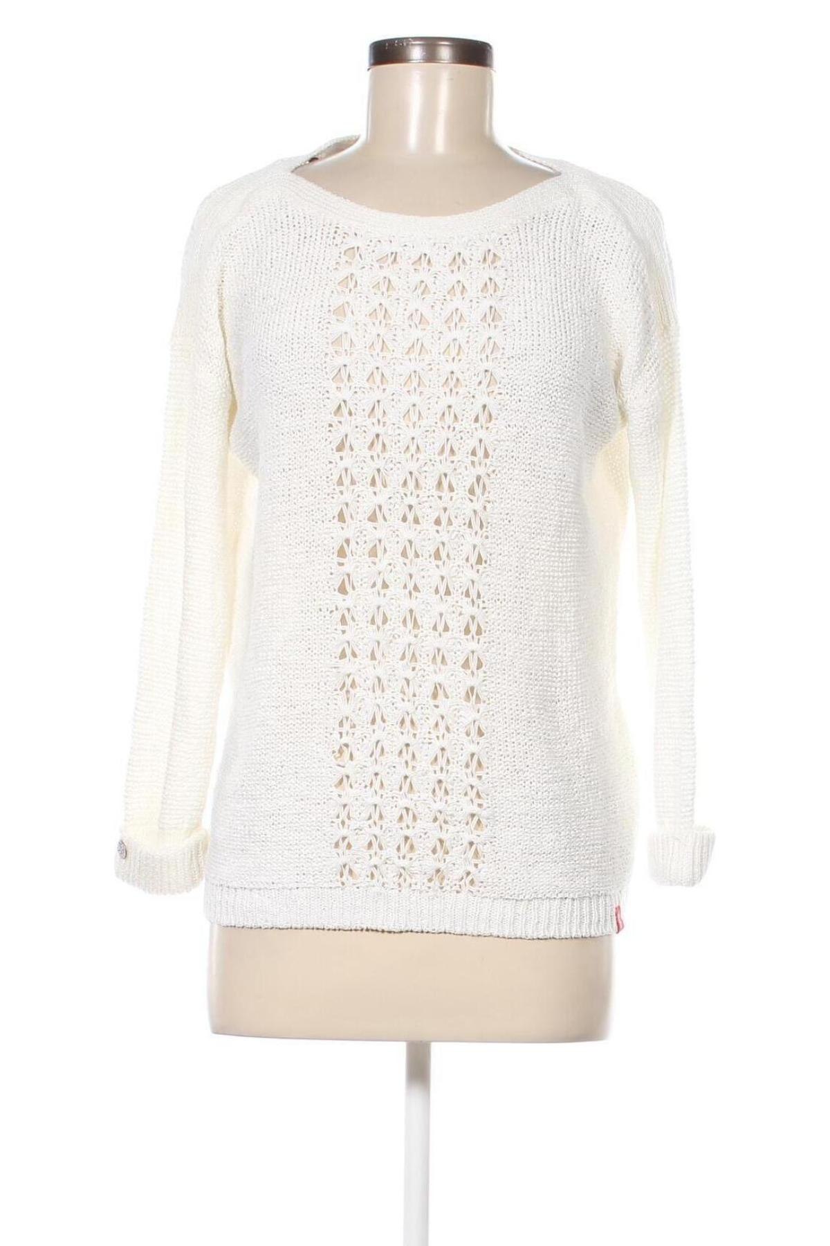 Damski sweter Edc By Esprit, Rozmiar L, Kolor Biały, Cena 39,99 zł