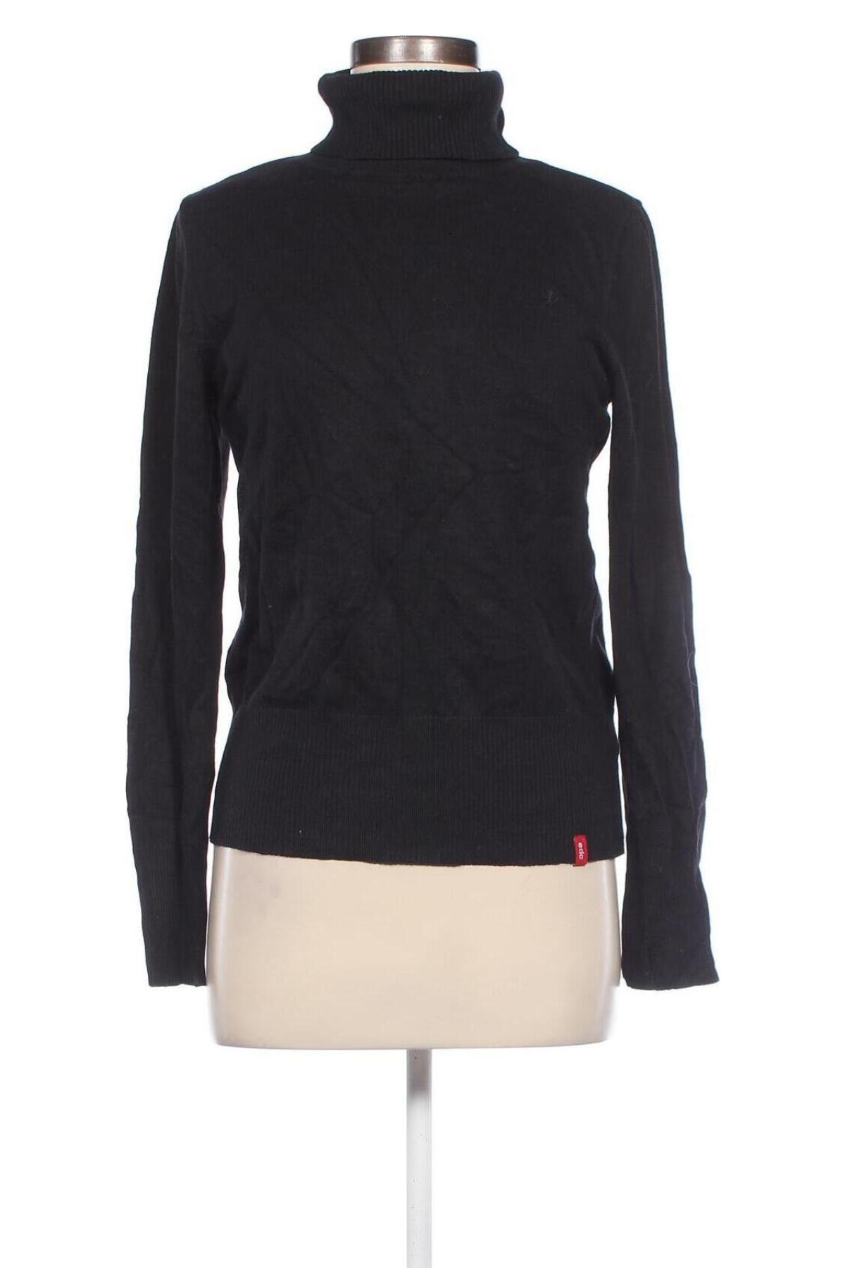 Дамски пуловер Edc By Esprit, Размер XL, Цвят Черен, Цена 20,50 лв.