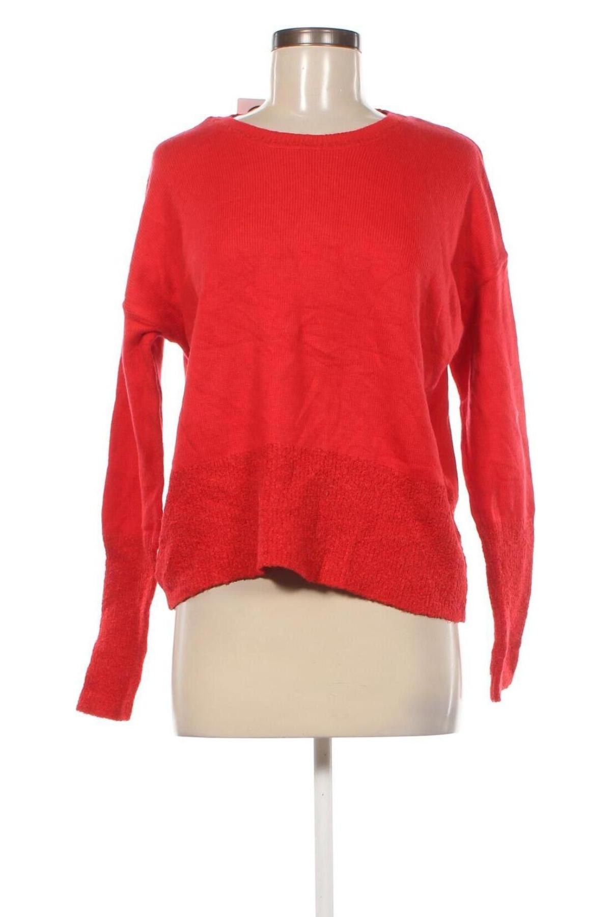 Damski sweter Edc By Esprit, Rozmiar S, Kolor Czerwony, Cena 45,99 zł