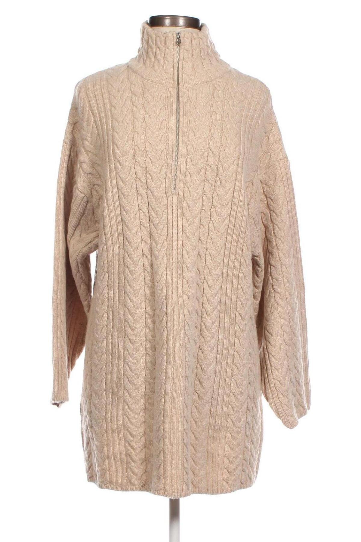Γυναικείο πουλόβερ Edited, Μέγεθος XS, Χρώμα  Μπέζ, Τιμή 19,18 €