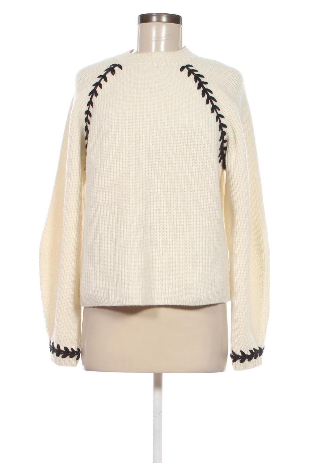 Дамски пуловер Edited, Размер XS, Цвят Екрю, Цена 37,20 лв.