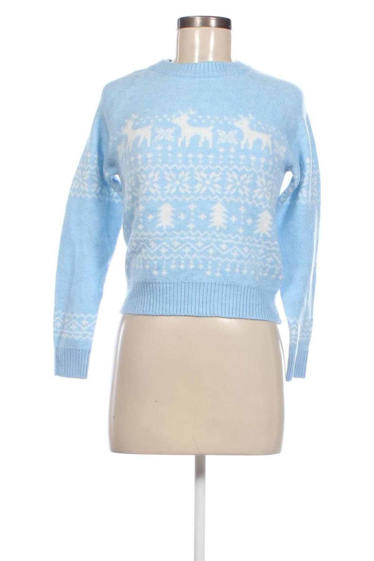 Дамски пуловер Fb Class, Размер XXS, Цвят Син, Цена 13,05 лв.