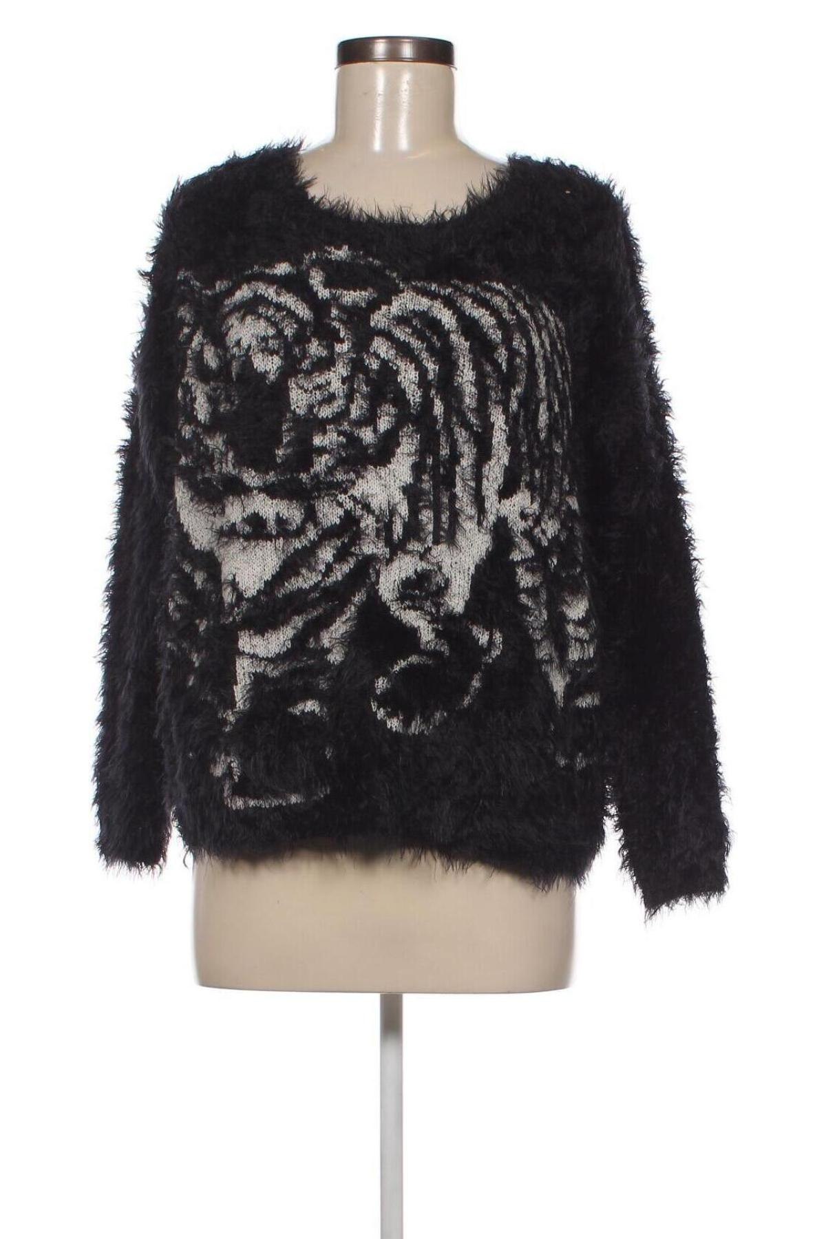 Γυναικείο πουλόβερ Free Quent, Μέγεθος S, Χρώμα Μαύρο, Τιμή 10,90 €