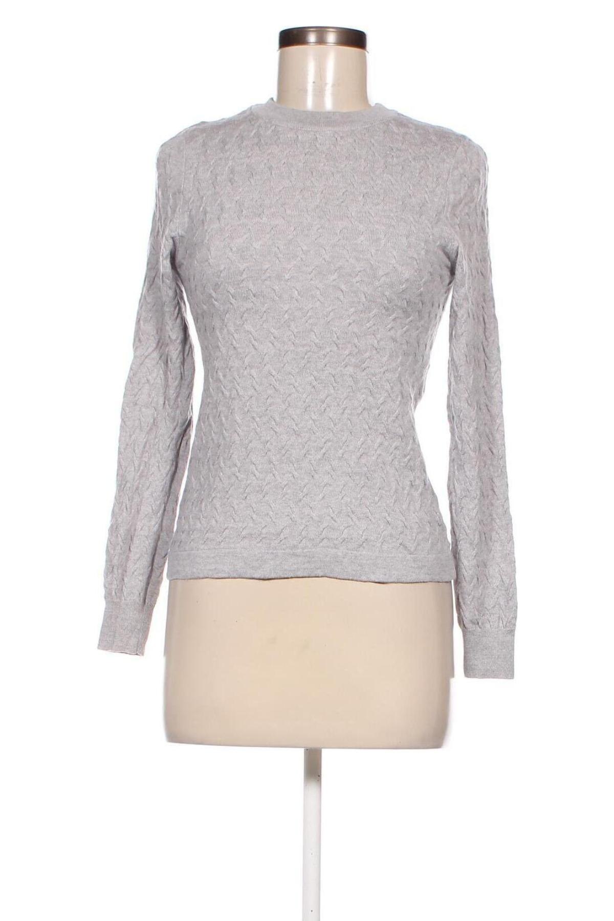 Γυναικείο πουλόβερ Gant, Μέγεθος XS, Χρώμα Γκρί, Τιμή 38,60 €