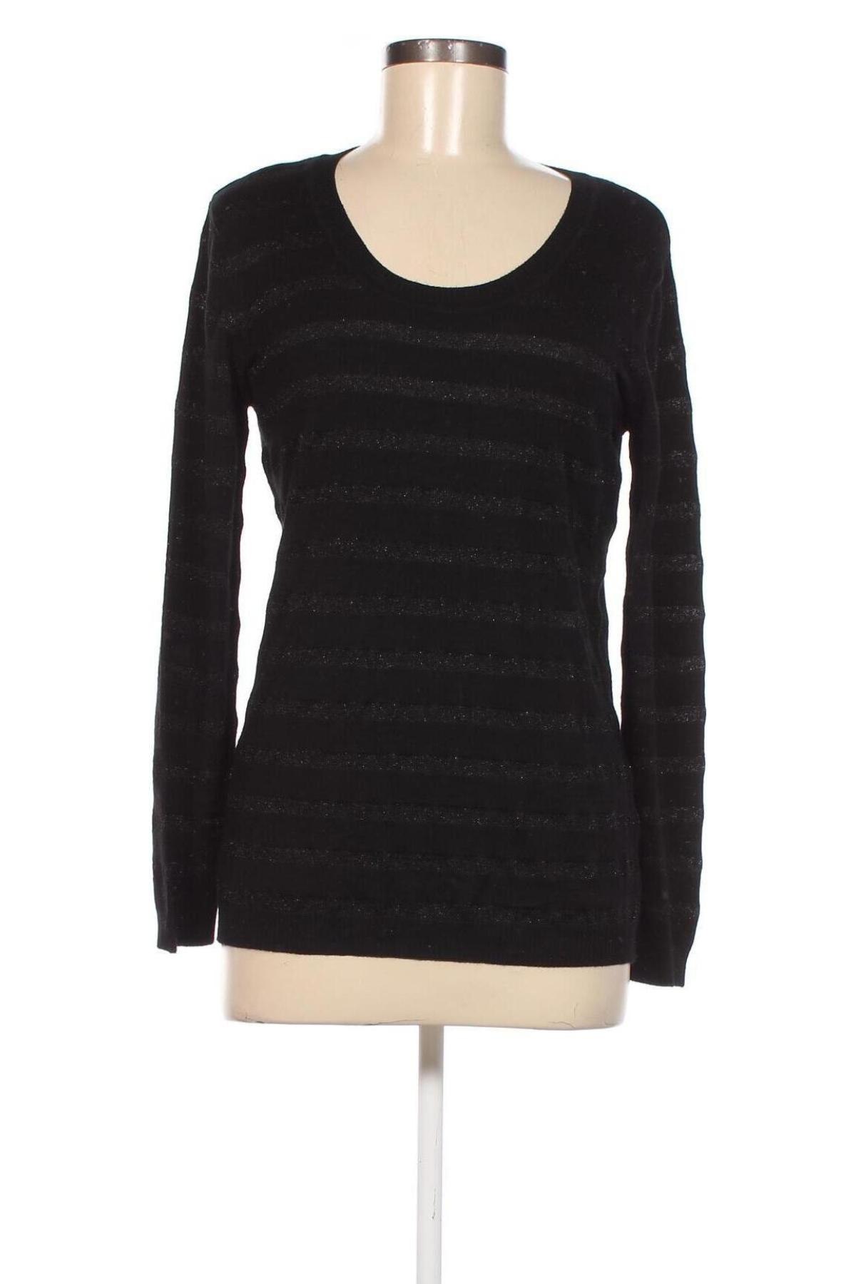 Дамски пуловер Giada, Размер M, Цвят Черен, Цена 13,34 лв.