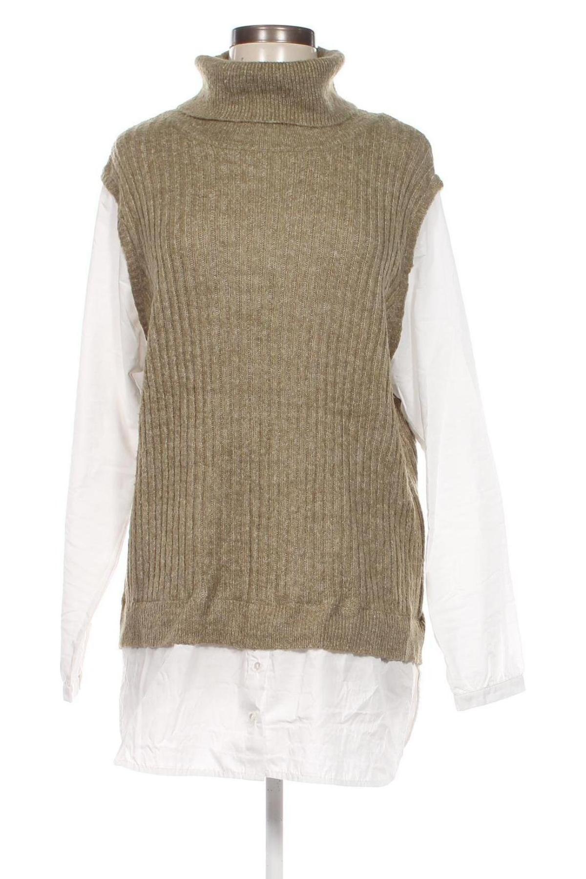 Дамски пуловер Gina Benotti, Размер M, Цвят Зелен, Цена 11,60 лв.
