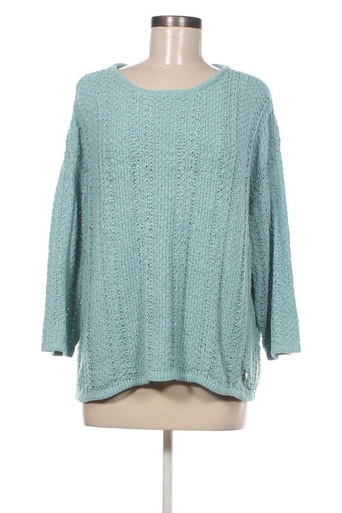Дамски пуловер Gina Laura, Размер XL, Цвят Син, Цена 21,73 лв.