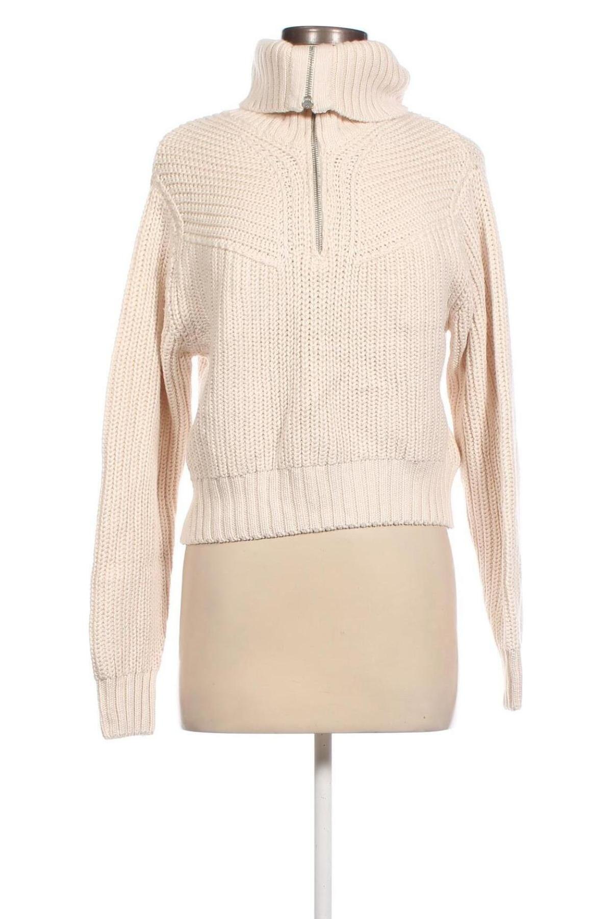 Дамски пуловер Gina Tricot, Размер XS, Цвят Бежов, Цена 11,61 лв.
