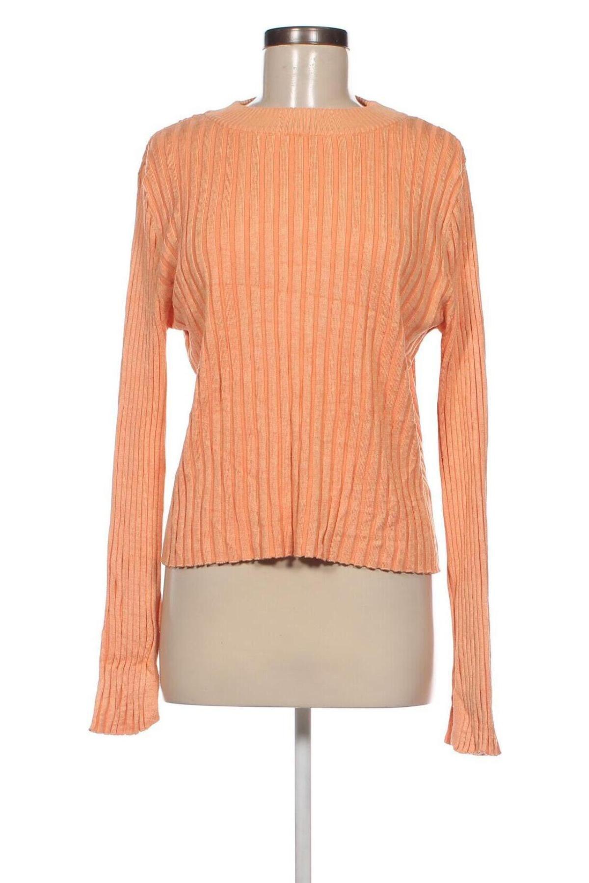 Damenpullover Gina Tricot, Größe L, Farbe Orange, Preis € 7,52