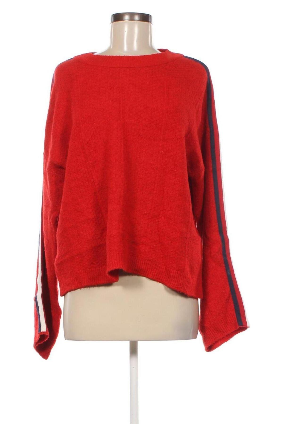 Γυναικείο πουλόβερ Gina Tricot, Μέγεθος L, Χρώμα Κόκκινο, Τιμή 7,18 €