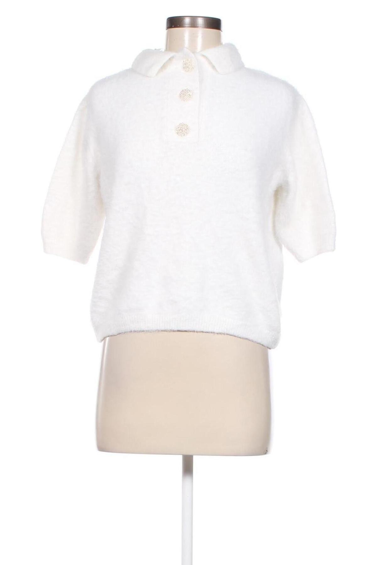 Γυναικείο πουλόβερ H&M, Μέγεθος XS, Χρώμα Λευκό, Τιμή 7,71 €