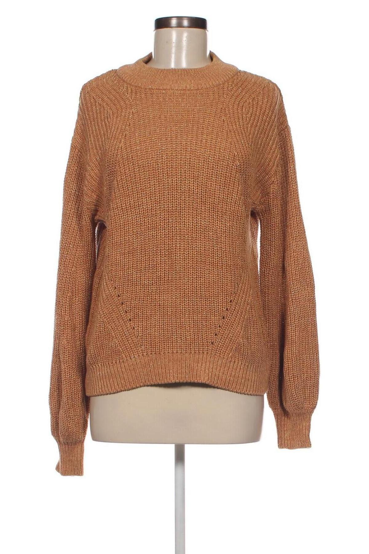 Дамски пуловер H&M, Размер L, Цвят Бежов, Цена 11,60 лв.