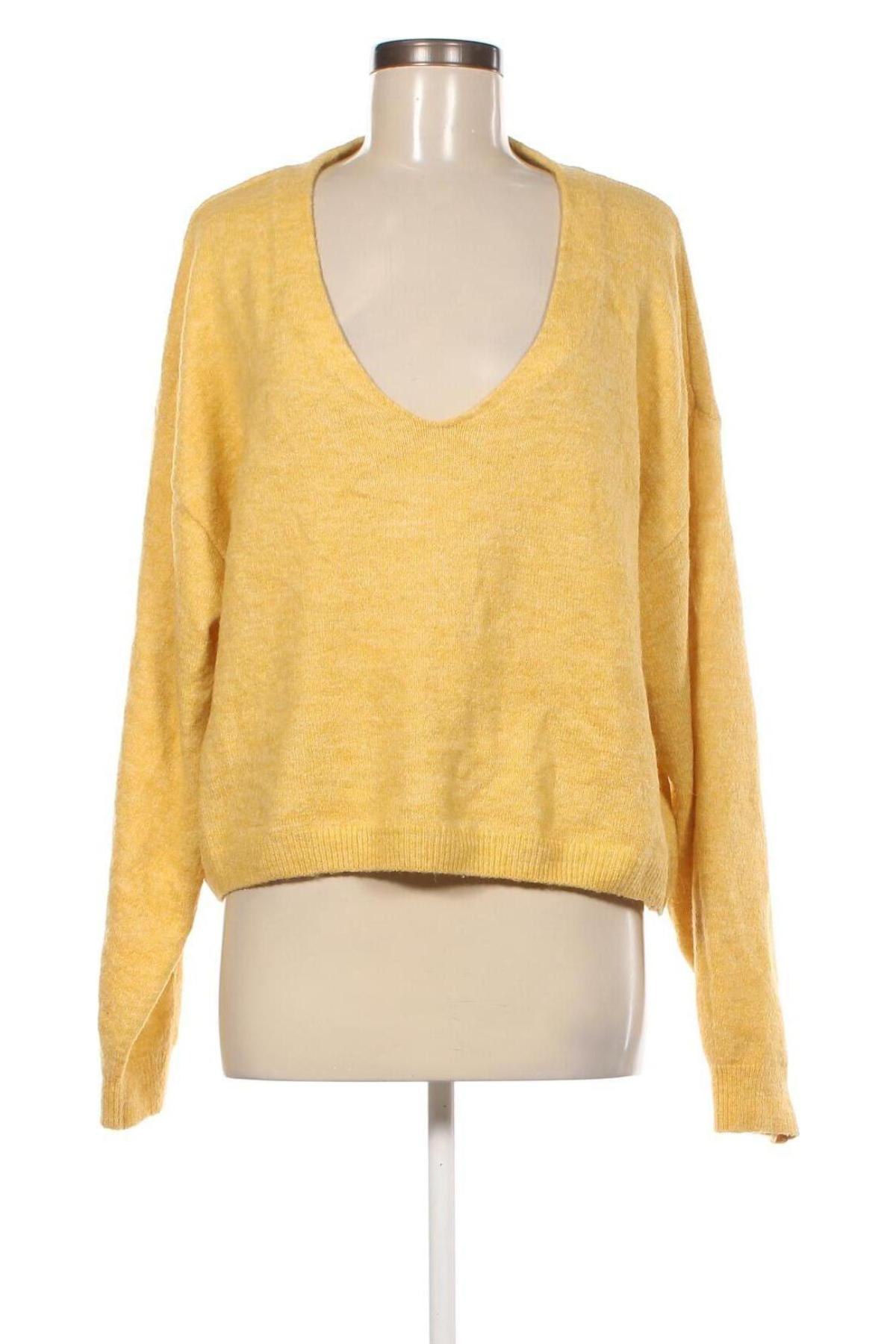 Γυναικείο πουλόβερ H&M, Μέγεθος XL, Χρώμα Κίτρινο, Τιμή 8,97 €