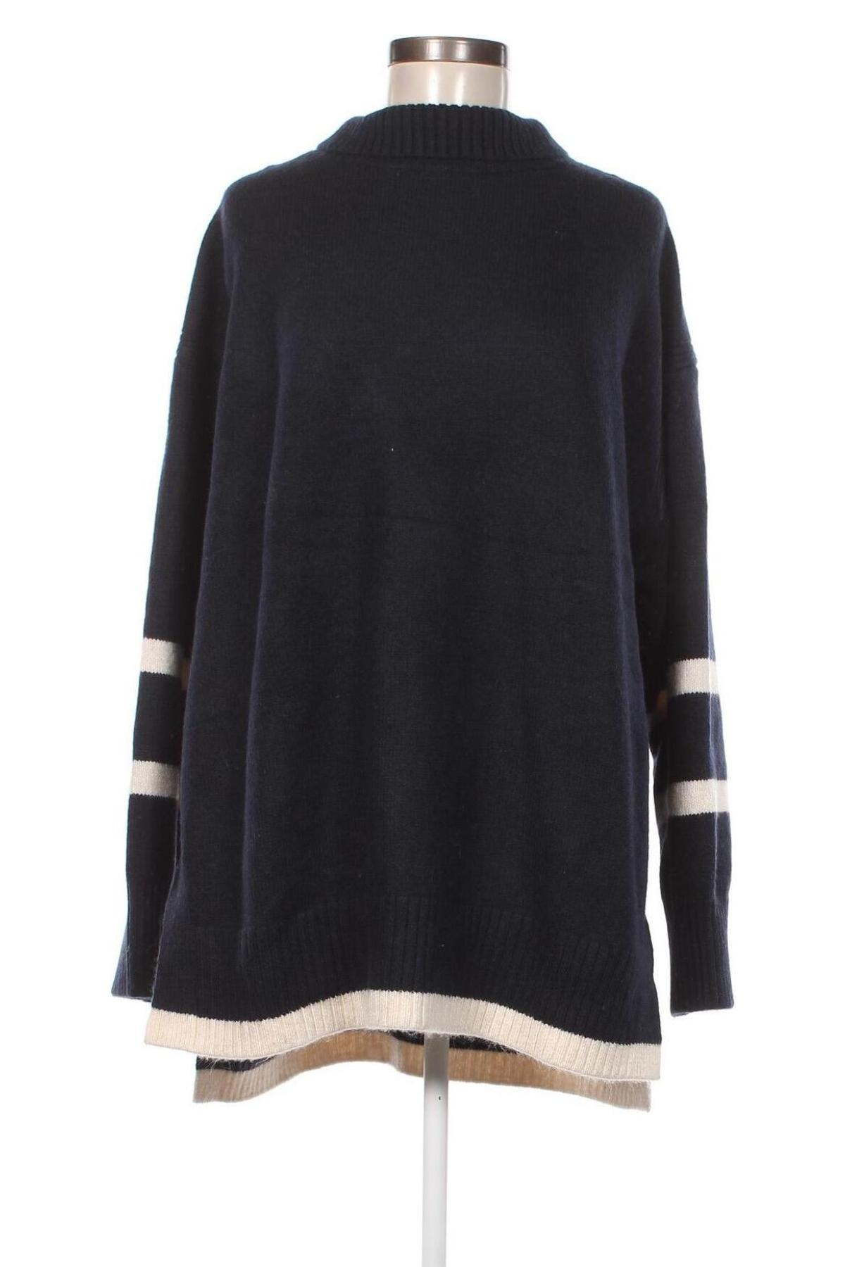 Pulover de femei H&M, Mărime XL, Culoare Albastru, Preț 47,70 Lei