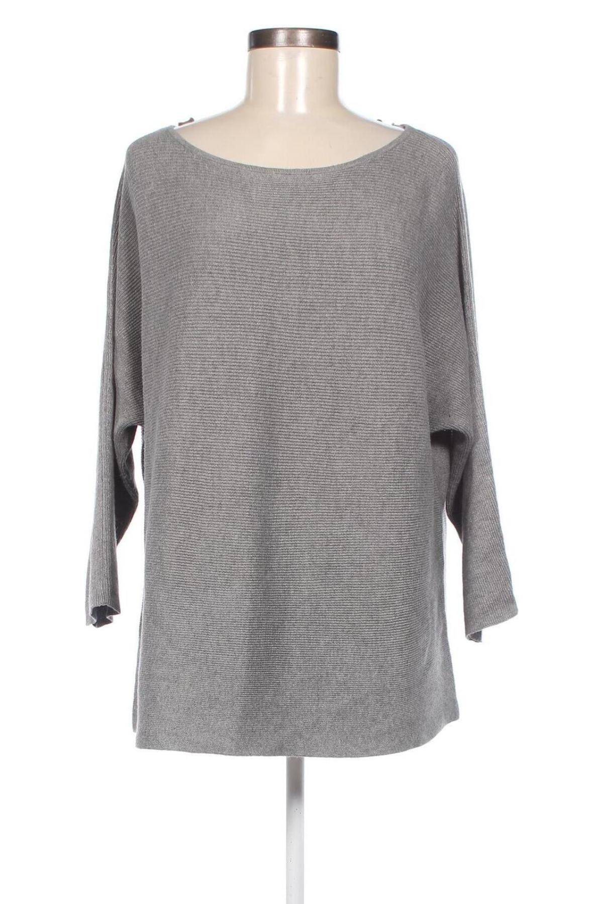 Damenpullover H&M, Größe L, Farbe Grau, Preis 7,49 €