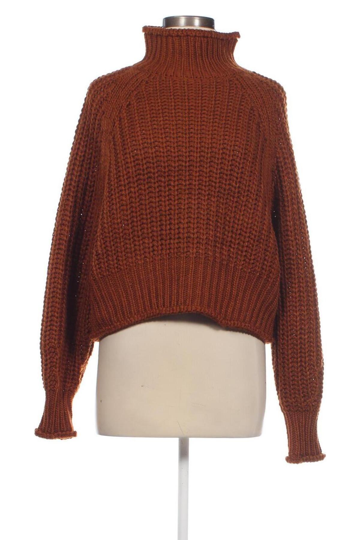 Дамски пуловер H&M, Размер S, Цвят Кафяв, Цена 11,60 лв.