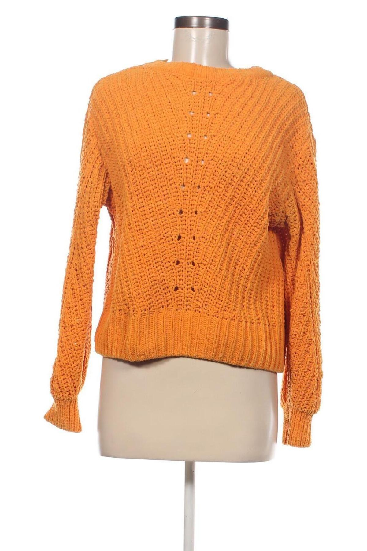 Damski sweter H&M, Rozmiar S, Kolor Pomarańczowy, Cena 32,99 zł