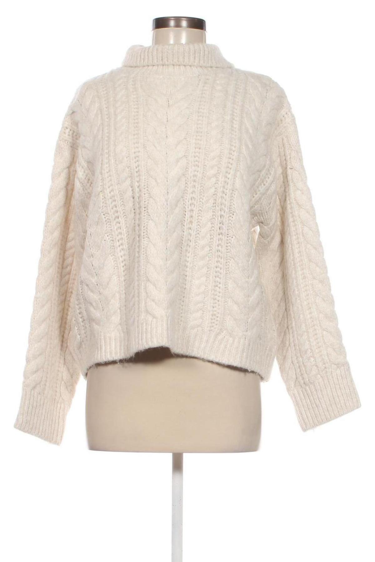 Γυναικείο πουλόβερ H&M, Μέγεθος M, Χρώμα Λευκό, Τιμή 12,23 €