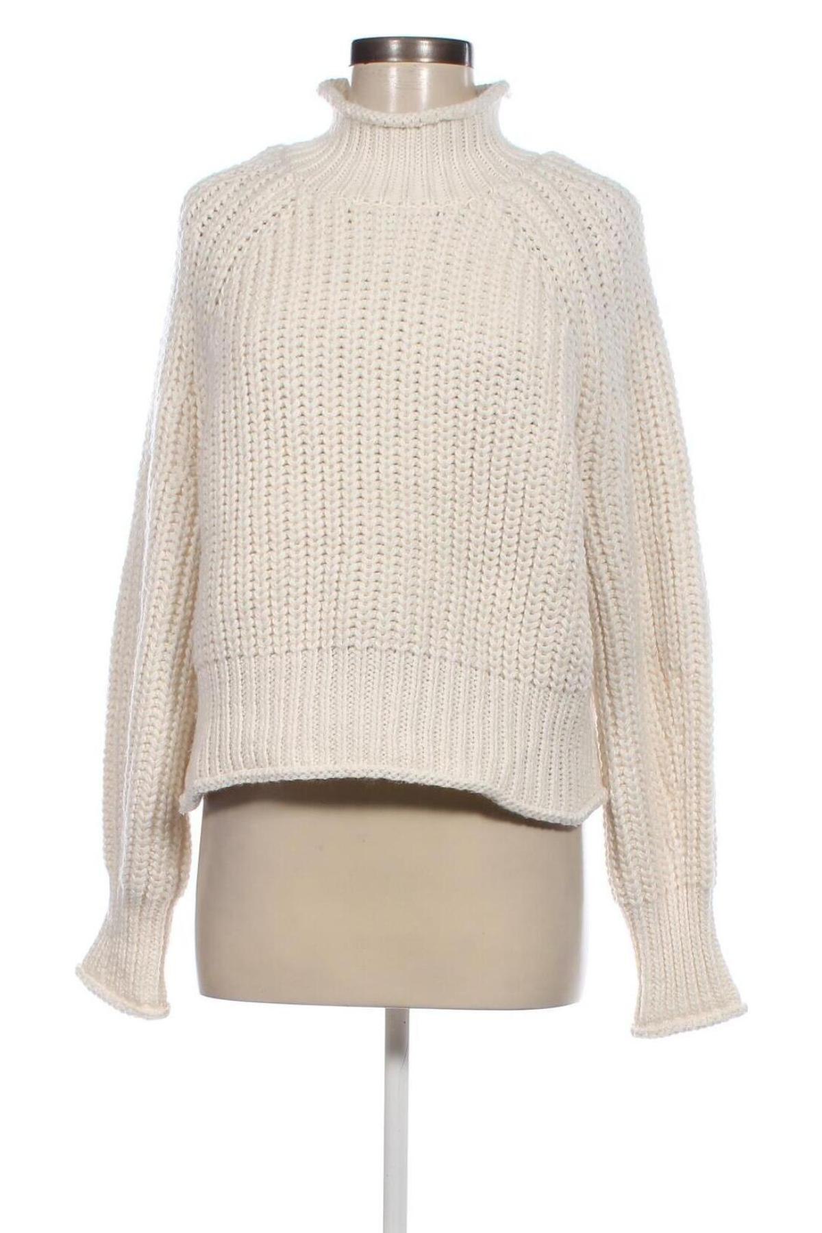 Γυναικείο πουλόβερ H&M, Μέγεθος M, Χρώμα Λευκό, Τιμή 7,18 €