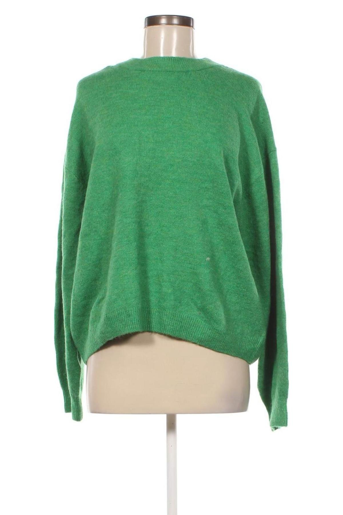 Дамски пуловер H&M, Размер M, Цвят Зелен, Цена 12,47 лв.