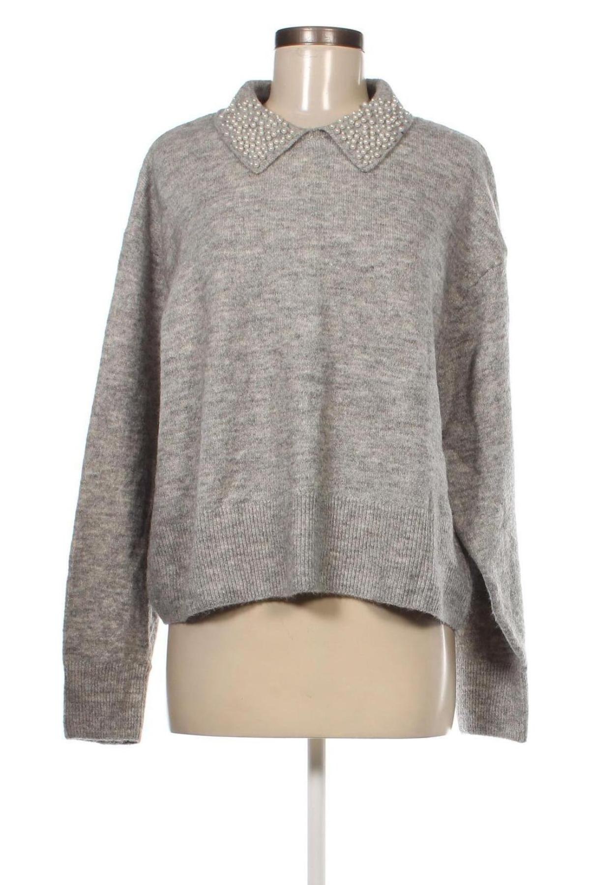 Damski sweter H&M, Rozmiar M, Kolor Szary, Cena 92,99 zł